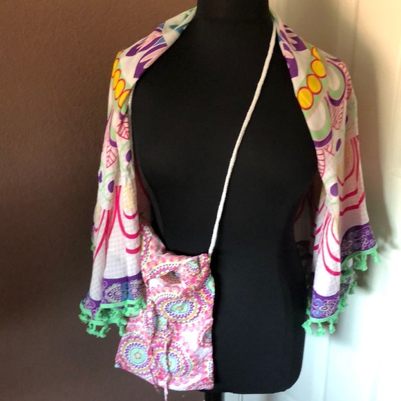 Multipurpose beach scarf by Mudd NWT - Picture 4 of 6